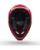 Fox MX Helm Combo V1 Raid schwarz rot mit TWO-X Atom Brille