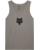 Fox HEAD Tank Tee 195 ORIGINAL grau S grau
