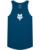 Fox HEAD Woman Tank Tee blau XS blau