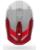 Fox Helmschirm V1 RAID schwarz rot XS schwarz rot