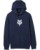 Fox Hoodie Foxhead PO Fleece blau S blau