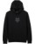 Fox Hoodie Foxhead PO Fleece schwarz grau S schwarz grau