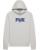 Fox Hoodie Woman F Head X grau XS grau
