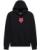 Fox Hoodie Woman Head schwarz pink XS schwarz pink