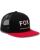 Fox IMAGE Snapback Cap PRINT TRUCKER schwarz schwarz