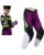 Fox Kids MX Combo Hose Shirt 180 Raid lila