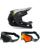 Fox Kinder MTB Helm Combo Rampage Vault grau mit TWO-X Race Brille