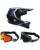 Fox Kinder MX Helm Combo V1 Frame schwarz mit TWO-X Race Brille
