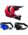 Fox Kinder MX Helm Combo V1 Frame schwarz pink mit TWO-X Race Brille