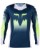 Fox Motocross Jersey 180 Flora blau gelb XS blau gelb