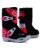 Fox Motocross Stiefel Comp schwarz pink 10 Kleinkinder schwarz pink