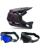 Fox MTB Helm Combo Proframe Thrive rot lila mit TWO-X Race Brille