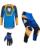 Fox MX Combo Hose Shirt 180 COLLECT blau