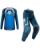 Fox MX Combo Hose Shirt 180 Frame blau