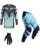 Fox MX Combo Hose Shirt 180 KAIROS blau