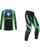 Fox MX Combo Hose Shirt 180 Kawasaki schwarz