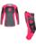 Fox MX Combo Hose Shirt 180 SHIELD Kids schwarz pink