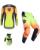 Fox MX Combo Hose Shirt 180 SHIELD neon gelb