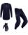 Fox MX Combo Hose Shirt Flexair BLACKOUT schwarz