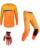 Fox MX Combo Hose Shirt Flexair FRACTURE gelb