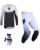 Fox MX Combo Hose Shirt Flexair FRACTURE weiss schwarz