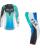 Fox MX Combo Hose Shirt Flexair SPIRE Kids blau