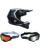 Fox MX Helm Combo V1 Frame schwarz mit TWO-X Atom Brille