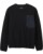 Fox Pullover Survivalist Sherpa Crew Fleece schwarz S schwarz