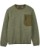 Fox Pullover Survivalist Sherpa Crew Fleece grün S grün