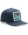 Fox Snapback Cap Kids Since 74 blau blau