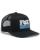 Fox Snapback Cap Racing Trucker schwarz schwarz
