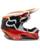 Fox V1 Leed Crosshelm orange mit TWO-X Race Brille