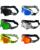 Fox V1 Leed Crosshelm orange mit TWO-X Race Brille