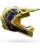 Fox V1 Motocross Helm IMAGE PRINT gelb XS gelb