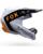Fox V1 Motocross Helm NOBLE schwarz weiss XS schwarz weiss