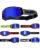 Oneal Transition MTB Helm Solid schwarz mit TWO-X Atom Brille