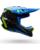 Fox V3 Motocross Helm RS TACTILE blau XS blau