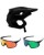 Fox Dropframe MTB Helm mit Brille schwarz