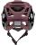 Fox Speedframe Pro MTB Helm mit Brille braun