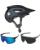 Fox Speedframe Pro MTB Helm mit Brille grau