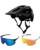 Fox Speedframe Pro MTB Helm schwarz mit Brille