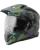 GMS Adventus Camo Adventure Helm matt grün schwarz XS grün schwarz