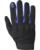GMS Jet-city Sport Motorrad Handschuhe schwarz blau S schwarz blau