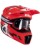 Leatt MX Helm mit Brille 3.5 Moto Kit rot S rot