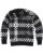 Shift Plaid Zip Hoody schwarz