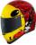 ICON Airform Brozak Integralhelm rot gelb XS rot gelb