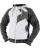 IXS Rapid 1.0 Hoodie Motorrad Hoodie grau schwarz S grau schwarz