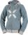 IXS Rapid 1.0 Hoodie Motorrad Hoodie Lady blau grau XS blau grau