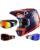 Leatt GPX 3.5 Crosshelm orange blau mit TWO-X Rocket Crossbrille
