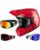 Leatt GPX 3.5 Crosshelm rot schwarz mit TWO-X Rocket Crossbrille